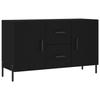 VidaXL Black Buffet 100x36x60 Cm Engineered Wood 828181