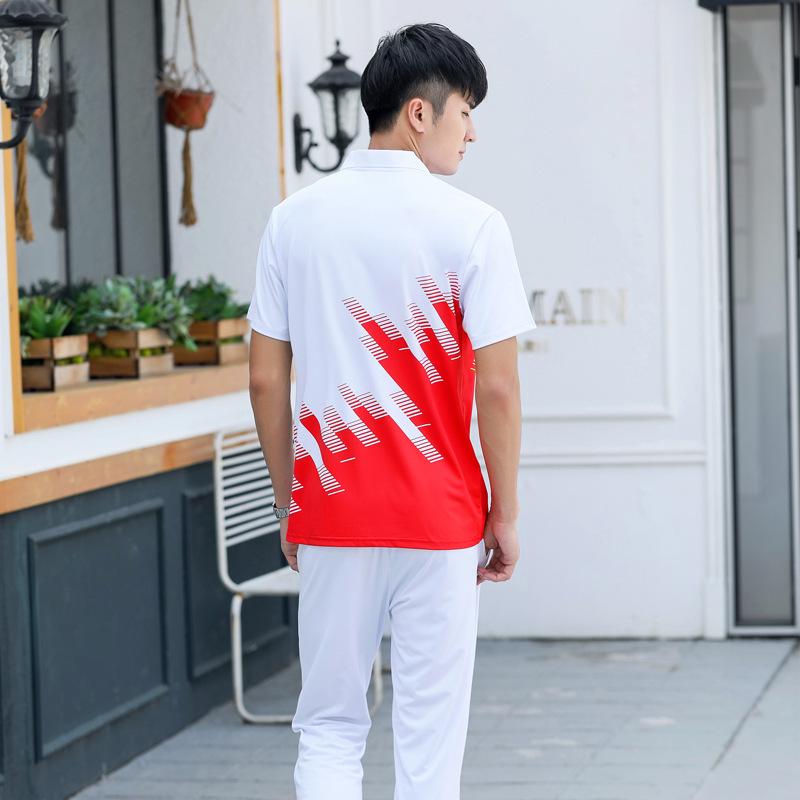 Summer Casual Short Sleeve Sportswear Set for Couples and Teams