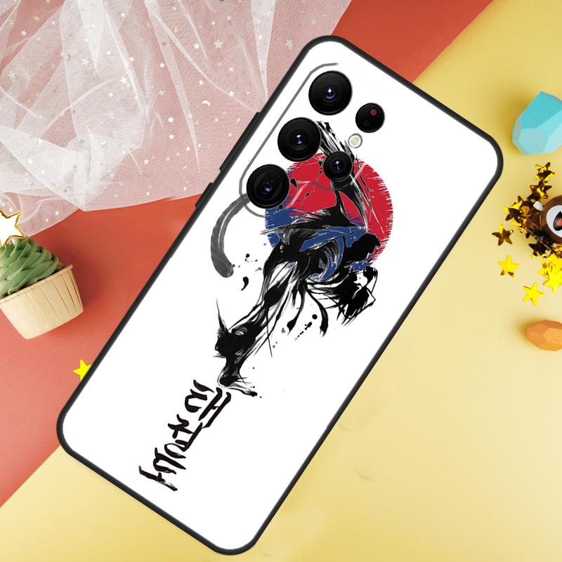 Kungfu Taekwondo Phone Case For Samsung Galaxy S26 S25 Ultra S23 S21 S20 S22 S24 FE S10 Plus Cover Coque