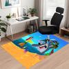 Zig & Sharko Printed Carpetrugfor Office Chair Living Room Bedroom Kitchen Room Decor Gifts