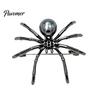 Hemdkragen-Anstecker 1/2 Stück 3D Spinnen-Brosche für Halloween, Horror-Legierung Metall Kleidungspins Anstecknadel, Kleidung Jacken Rucksäcke Kostümzubehör Mantel
