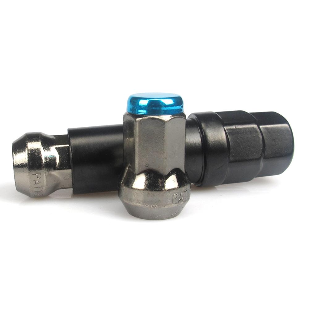 Car Wheel Lug Nuts M12x1.5/1.25 Universal Racing Tire Screw Caps Wheel Lug Nuts Extended Bolt Covers Decoration Parts 20Pcs