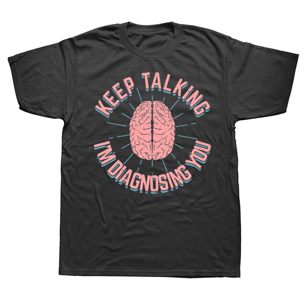 

Funny Psychology Psychologist Graphic T-shirts Men Women s Fashion Casual Tshirt 100% Cotton Loose Oversized T Shirt Summer -... 5XL різнокольоровий