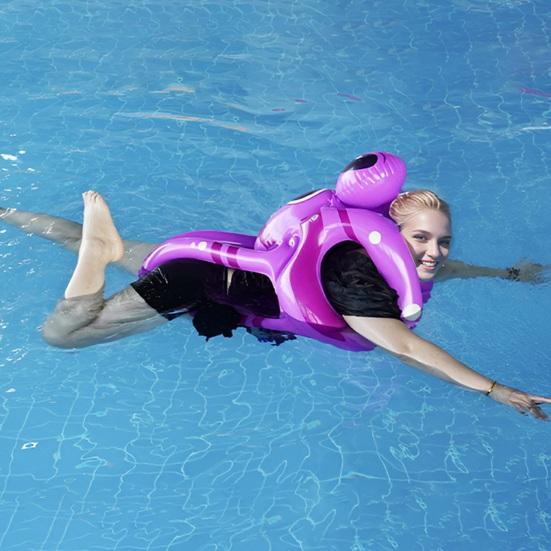 Costum de baie gonflabil Rezistență puternică Durabilitate Supapă anti-scurgere PVC îngroșat Costum de baie reutilizabil pentru copii adulți