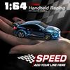 1/64 Mini Rc Cars Remote Control Drift Car High Speed 2.4G Desktop Radio Controlled Mini Racing Vehicle Toy Models for Boy Kids