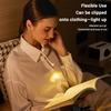 ABS Mini Rechargeable Reading Light Eye-Care Reading Light For Books In Bed Flexible Gooseneck Clip On Light For Book Lovers