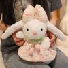 28cm New Simulated Yarn Skirt Rabbit Doll Stuffed Plush Toy Cartoon Anime Cute Pillow Gift for Children's Birthday Fun Doll