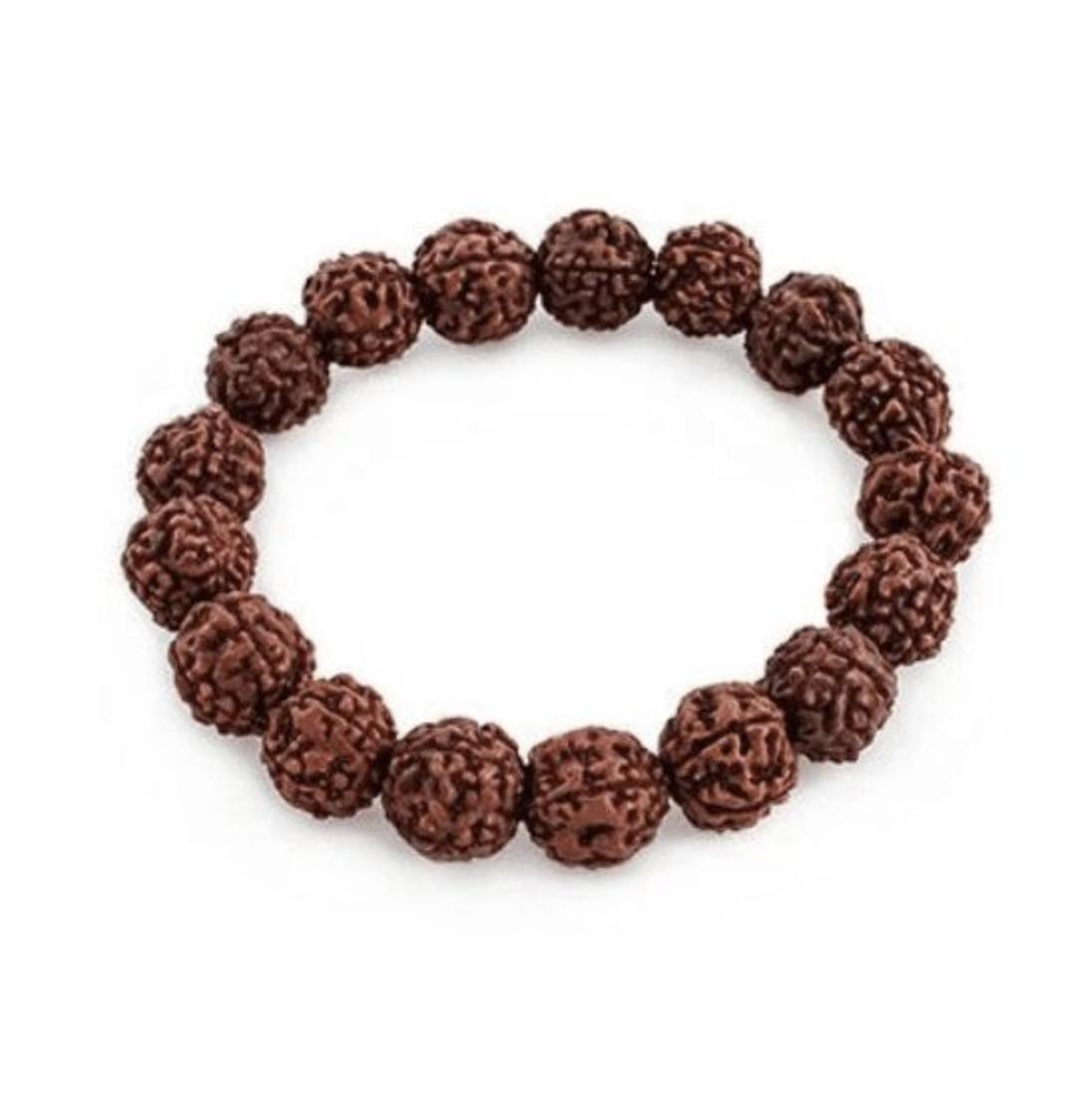 Браслет из Рудракши (17 шариков), Rudraksh Bracelet,  Kalyan Puja