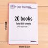 Thickened Tearable Sticky Notes 888 - Draft Notebook & Memo Pad