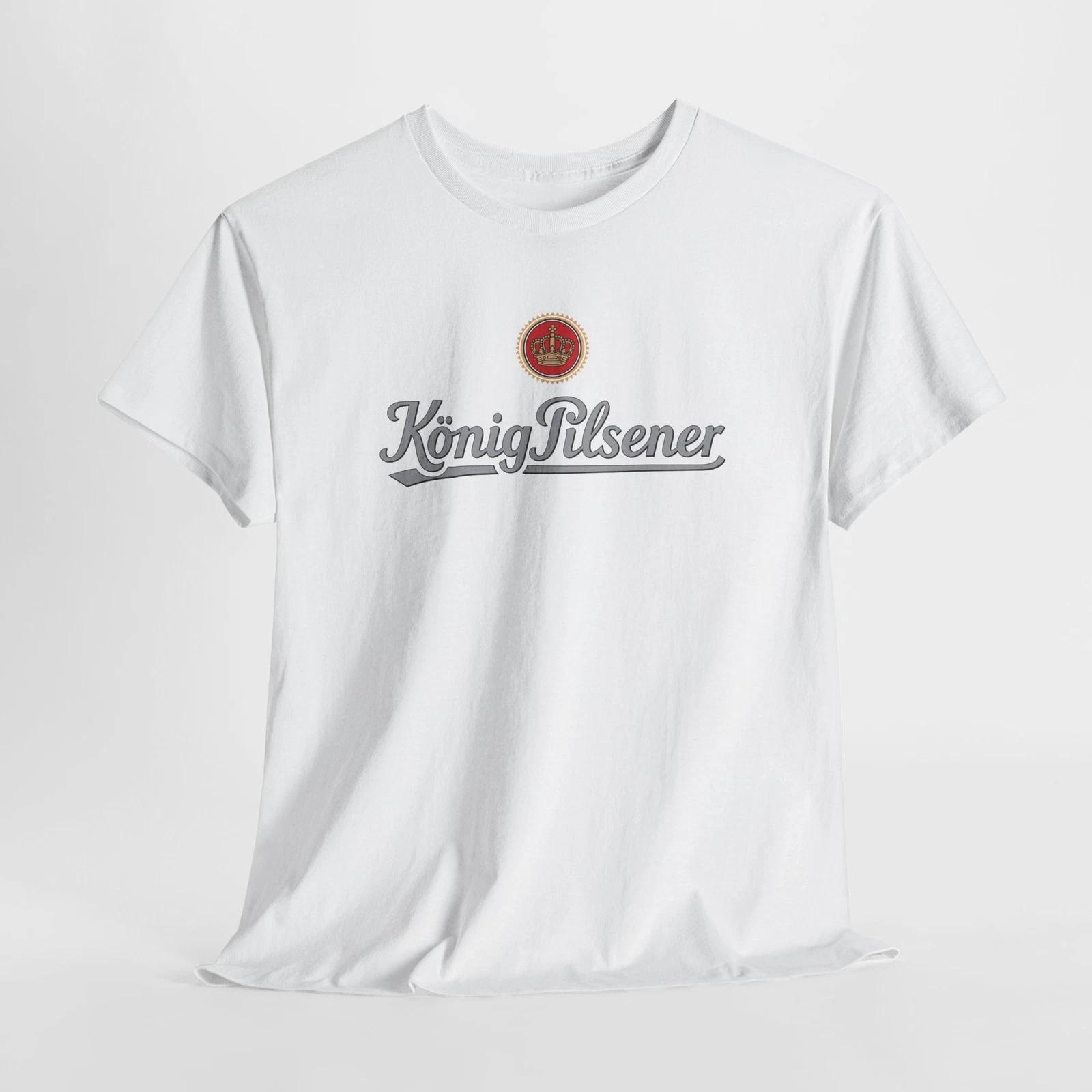 

Vintage Koenig Pilsener Tee, Retro Beer Shirt, Unisex Graphic T-Shirt, German XL