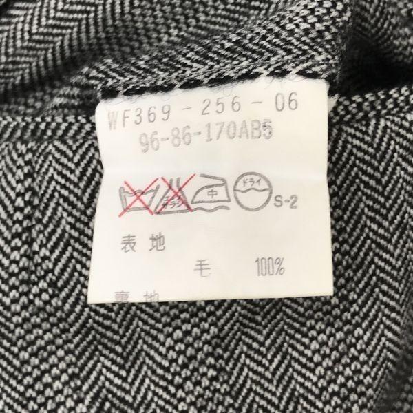 Burberry S/90s Wool Slacks/Pants/Men’s L/Inseam 77cm/Gray/Zipper Fly(USED)