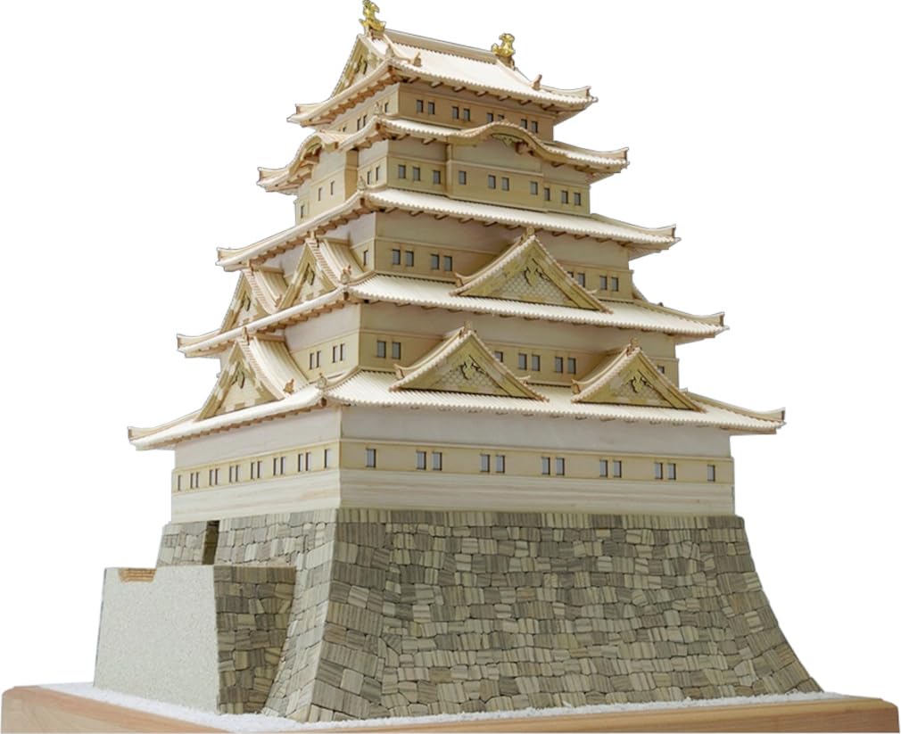 Woody Joe Edo Castle Wooden Model Assembly Kit 1/150 (Building)