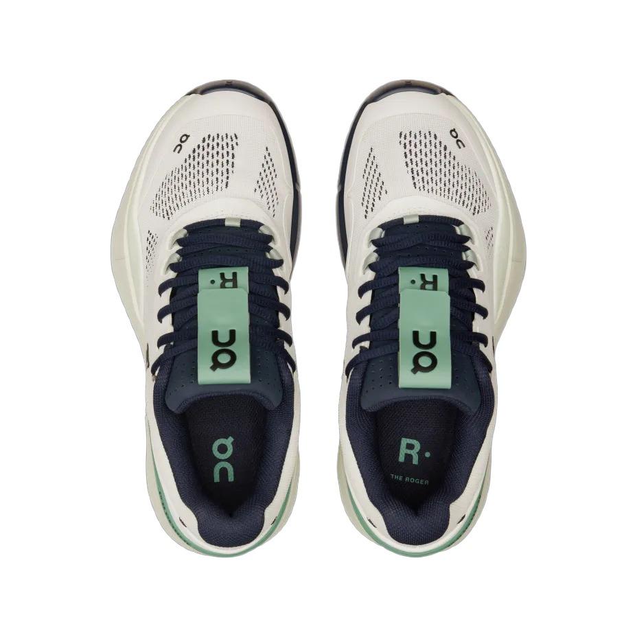 On Roger Pro Low Top Tennis Shoes Women Sneaker White Green 48.97774