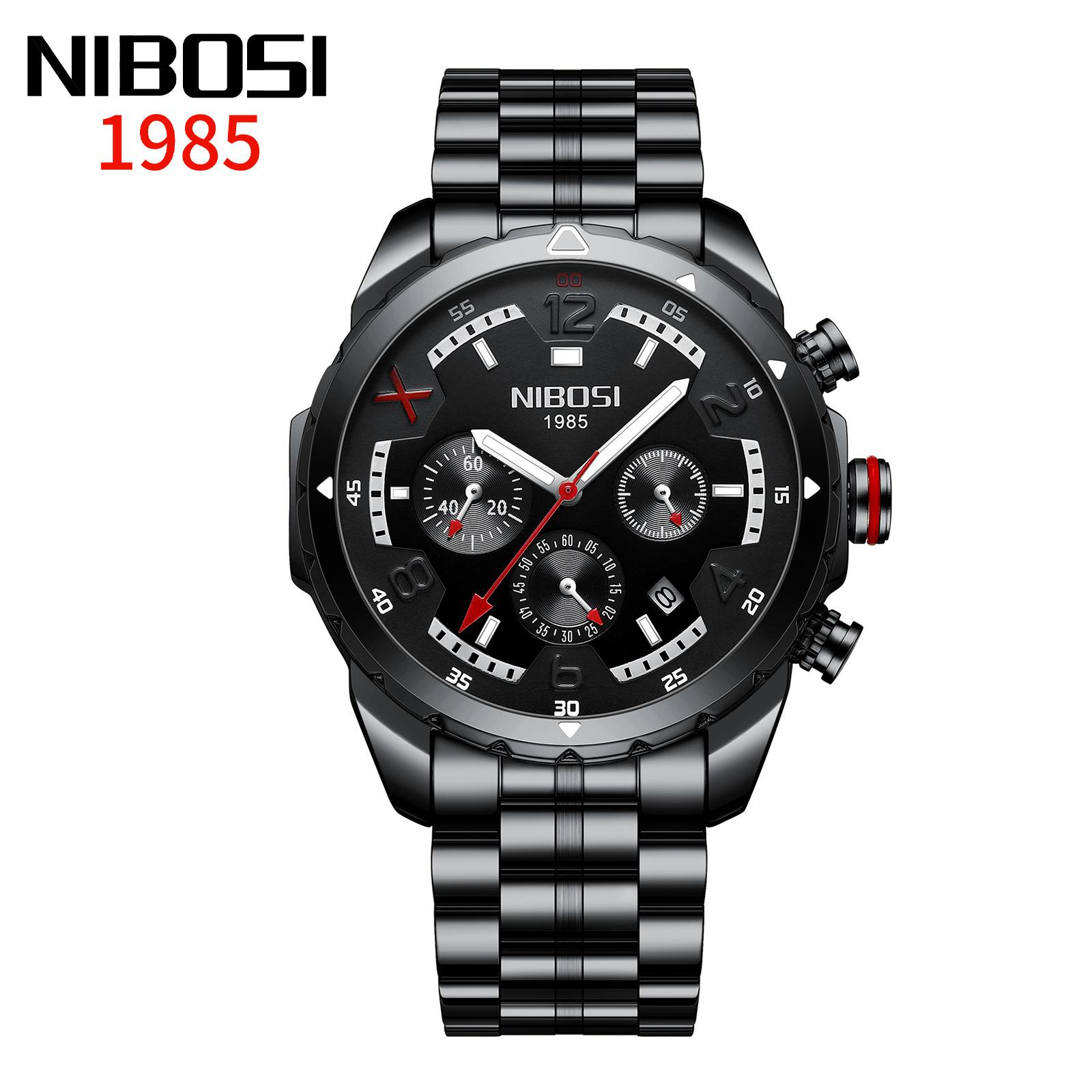 Fashion Trend Men S Watch Luminous Waterproof Steel Belt Quartz Watch
