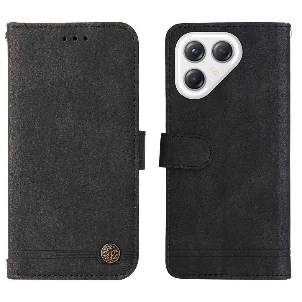 For TECNO Pova 7 Ultra 5G Leather Wallet Cases Skin Touch Phone Cover Stand with Strap