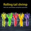 Floating Soft Hammer Fake Shrimp 7.5cm Fish Shaped Soft Worm Seawater,fishing Soft Plastic Bass, Crayfish Soft Plastic Worm Fishing