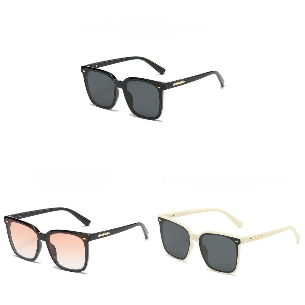 Retro Square Eyewear With Uv400 Protection For Fashion Street Style And Casual Wear
