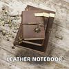 Vintage Crazy Horse Leather Notebook Creative Handmade Travel Journals Business Promotional Gift Planner Printed Diary Notebooks