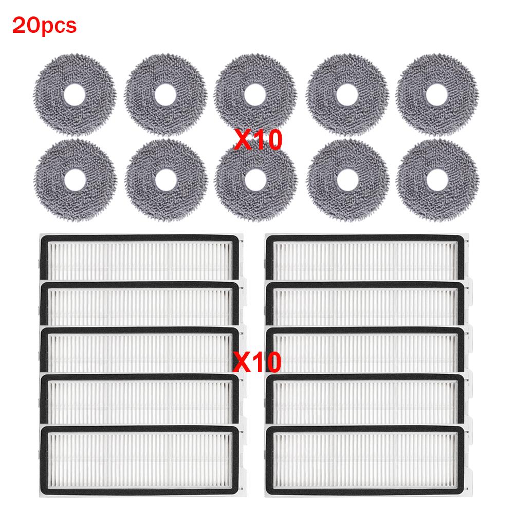 Für Roborock Qrevo Curv/S1V/Curv S1X/Curv 1A1/1XC/C Pro/C/CurvC/P11 PRO Staubsauger Hauptseitenbürste Filter Mopptuch Staubbeutel Ersatzteile