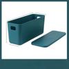Storage Box with Lid Underwear Toy Ties Socks Snack Shorts Cosmetic Plastic Home Desktop Office Bathroom Storage Organization