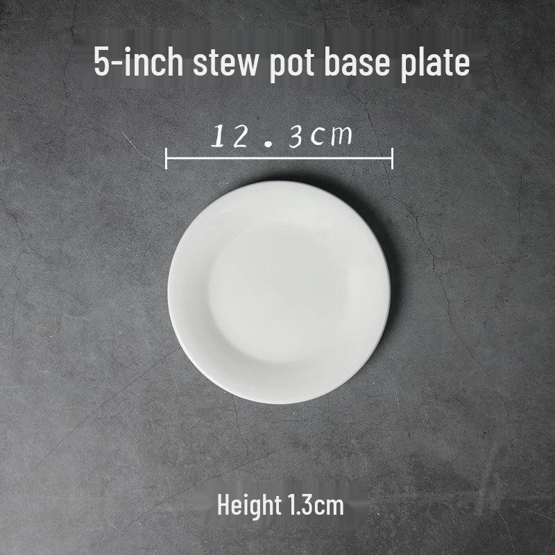 Bird s Nest Ceramic Stew Pot with Lid, Steaming Bowl, Double Boiler, Pure White, for Soup & Steamed Egg