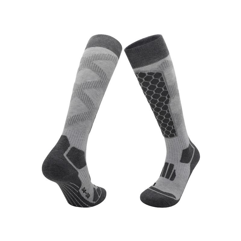 Calcetines de Lana Merino Cálidos para Esquí para Hombres, Mujeres y Niños - Calcetines Gruesos de Invierno para Nieve y Montañismo