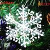 3pcs Christmas Tree Tree Attractive White Snowflake Home Decoration