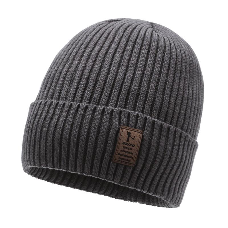 Lilang Men's Winter Warm Knitted Beanie 3-Pack