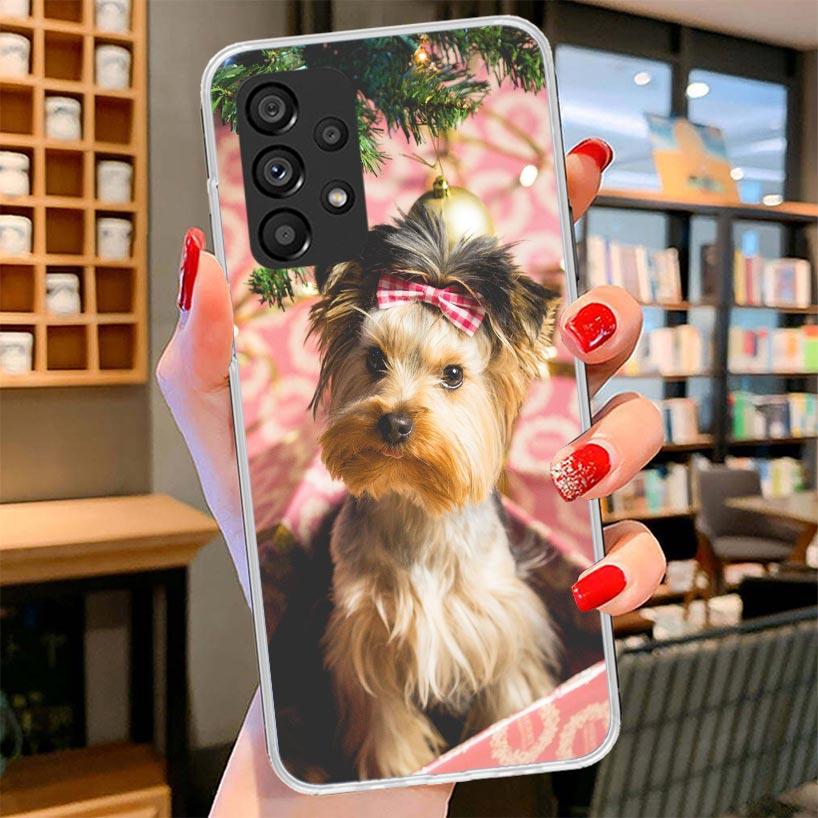 

Yorkshire Terrier Dog Puppy Phone Case For Samsung Galaxy A17 A37 A57 A16 A26 A36 A56 A15 A25 A35 A55 A14 A24 A34 A54 A13 A23 A3 Samsung A55