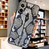 Snake Skin For Xiaomi Redmi Note 14 Pro 13 12 11 9 10 15 Pro Plus Case For Redmi 15 15C 14C 10C 12C 13C
