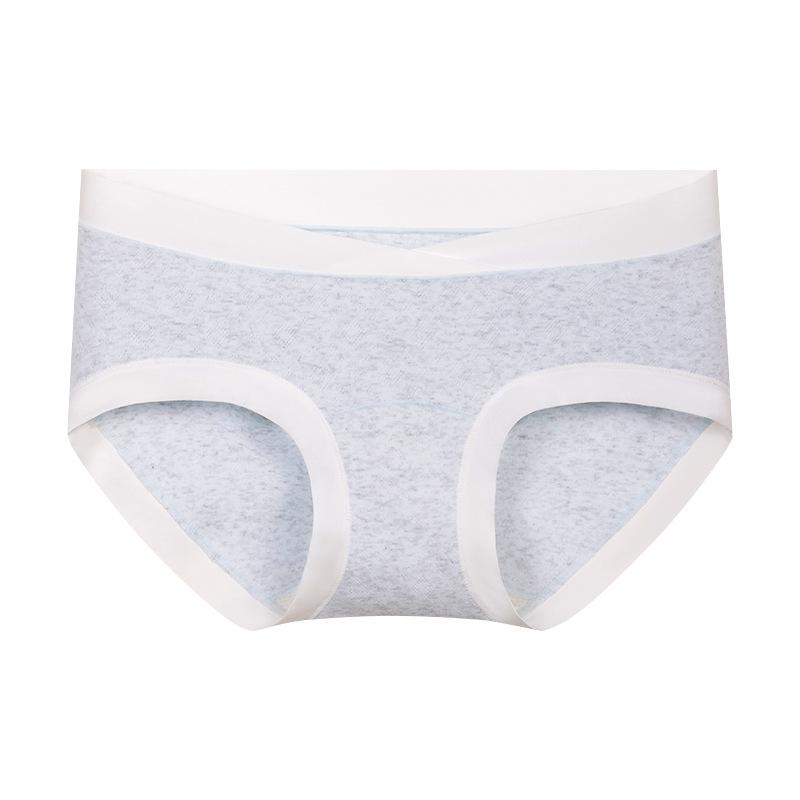 Women Spring and Autumn Cotton High Stretch Postpartum Pregnant Women Low Waist Underwear