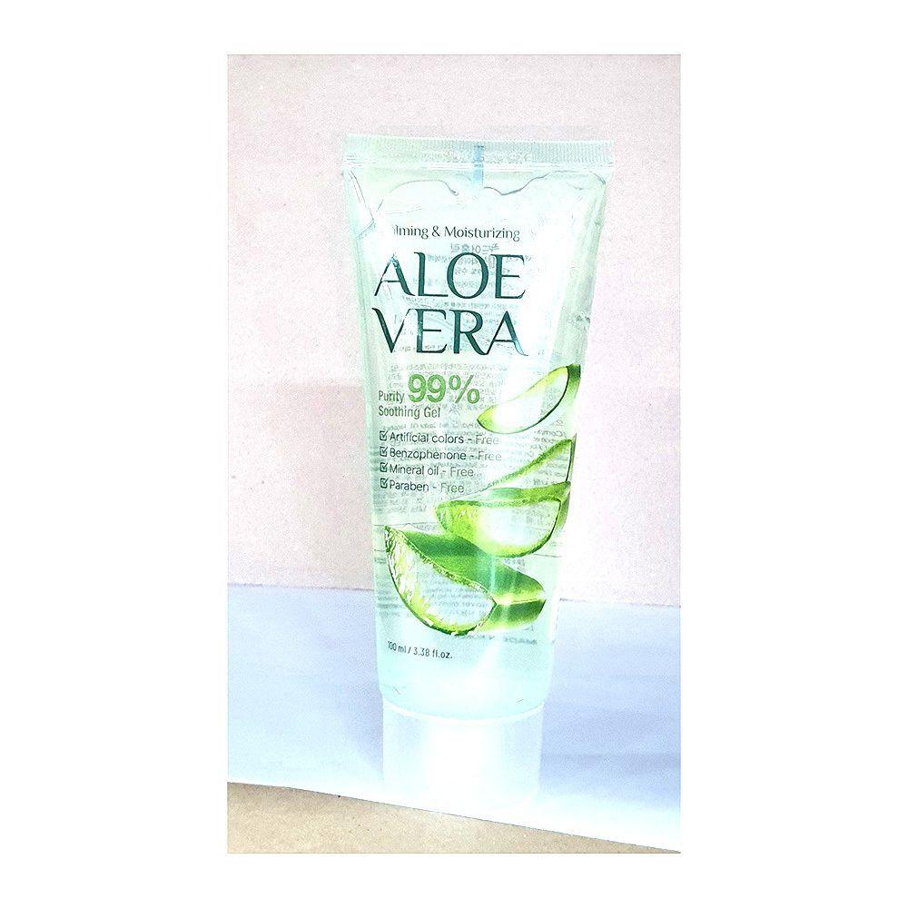

Aloe Vera RZAPSQBS Skin Moisturizing Cosmetic Soothing Gel 100ml Tube