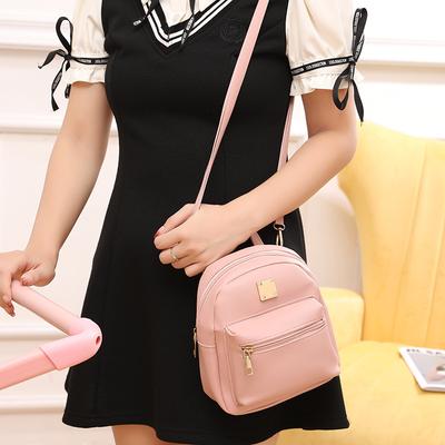 Backpack Women Designer Pu Leather Small Girl Backpack Bag Leisure Women Shoulder Bag Mini School Backpack Travel Bag