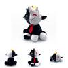 Adorable New Ranboo Sit Cute Plush Toy Black And White Smiley Sheep Doll For Kids