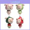 Jenny Pig Fruit Series Keychain Resin Cartoon Accessories For Kids Decor And