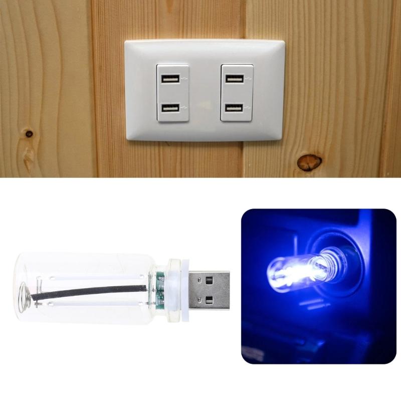 Mini LED Bulb Lamp for Car Bedroom USB Car Night Light Atmosphere Light LED Lighting Retro Inspired Auto Mood Lamps