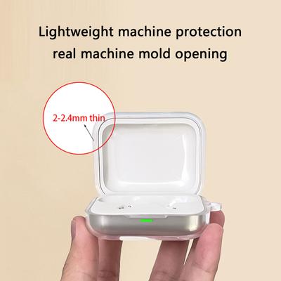 Kopfhörer Stoßfestes Gehäuse Schützende Waschbare Hülle Rutschfest für Realme Buds Air 7 Pro Schützt vor versehentlichem Herunterfallen