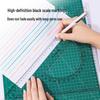 Deli Large Drawing Triangle Ruler Set