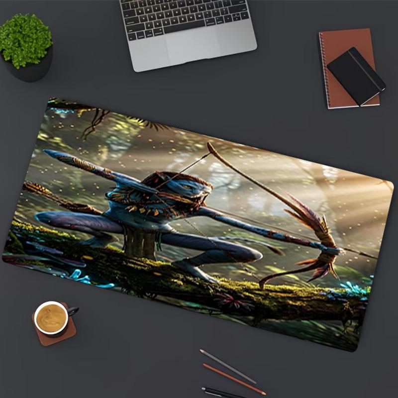 Avatar Print Mouse Pad, for Keyboard Pad Laptop PC Mat for Office Home Use, Desk Decor, Perfect Birthday Gift for Gamers