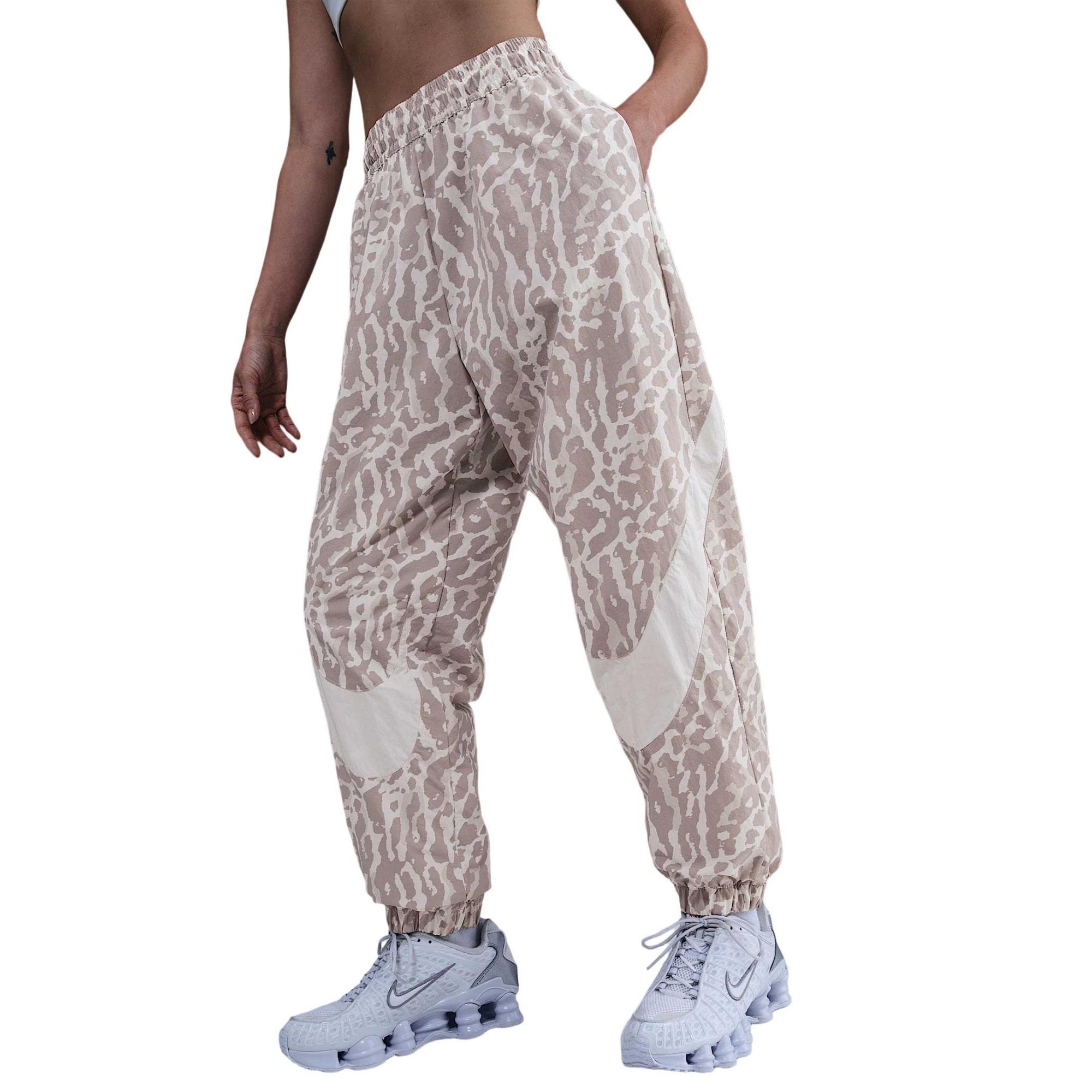 

Nike Спортивная одежда Приятные к коже Удобные С манжетами Со средней посадкой Повседневные брюки Женский низ Университетский серый IB7267-009 XL