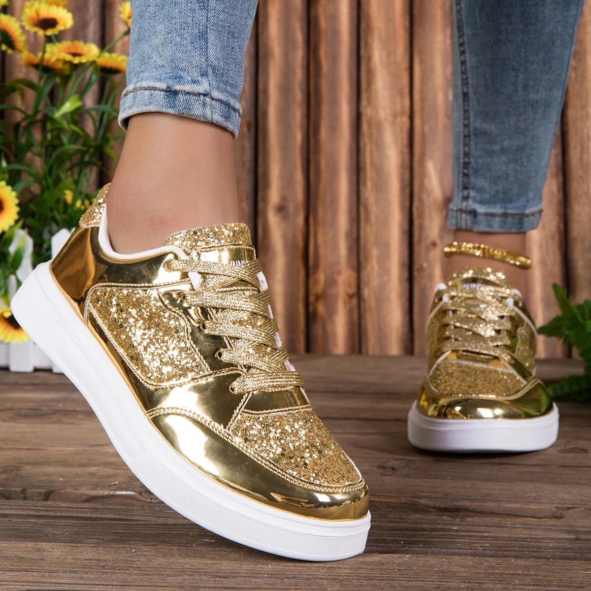 DJSUNNYMIX Women Casual Walking Shoes Trendy Thick Sole Board Shoes Women s Walking Footwear Casual Sneakers 37