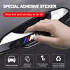 4Pcs Car Door Handle Stickers Tire Rear View Mirror Decals For BMW M E34 E36 E60 E90 E46 E39 E70 F10 F20 F30 X5 X6 X1 M3 M5 M6 E71 F01 F02 F87