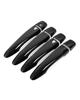 Door Handle Protector Dual Smart Single Hole Door Handle Cover for Aura E13 2021-2024 Anti-Scratch Decoration Protector Anti-Scratch (Bright Black)