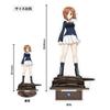 Girls und Panzer Final Chapter BIG Acrylic Stand: Miho Nishizumi (Panzer Jacket ver.)