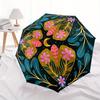 1 Stück Floral Mandala Print Automatisches Öffnen/Schließen Faltbarer Regenschirm, Kompakter Tragbarer Reise-Regenschirm, Langlebige Konstruktion yy250809060