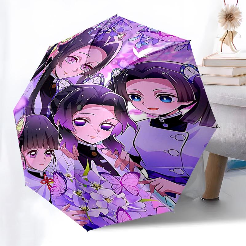

1pc Butterfly-Themed Automatic Opening Umbrella with Foldable Design, Iron Frame, Outdoor Use, Festival Gift, Suitable for Fans, Travel, Daily Use, Id