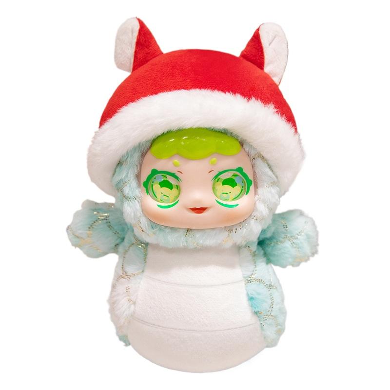 

Lion Snake Vinyl Plush Doll, Cute Snake Doll, Three Colors, Best Gift 22cm