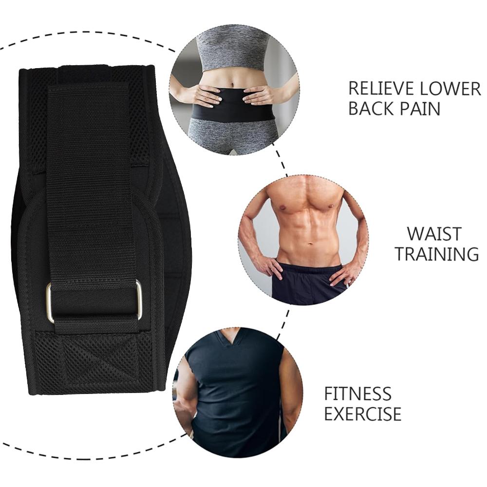 Fitnessstudio Gewichthebergürtel Powerlifting-Gürtel für Männer Frauen - Bodybuilding Fitness Rückenstütze für Cross-Training, Kniebeugen, Ausfallschritte