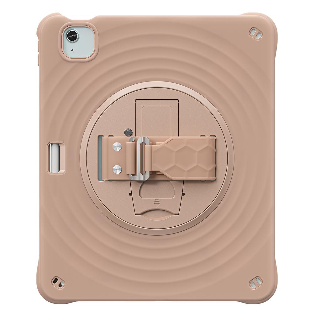 For iPad Air 13 (2025)/(2024)/Pro 12.9 (2022)/(2021)/(2020)/(2018) Case Kickstand TPU+PC+Silicone Tablet Cover