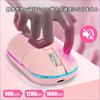 Wireless Mouse, 2.4GHz, USB Receiver Storage, Cat Pattern, Silent Operation, Type-C Rechargeable, 7-Color RGB Lighting, 3-Stage DPI Switching,